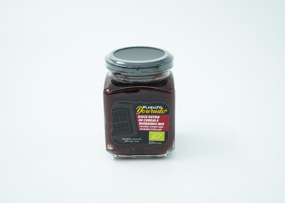 Doce Extra De Cereja E Ruibarbo Bio