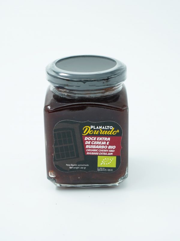 Doce Extra De Cereja E Ruibarbo Bio